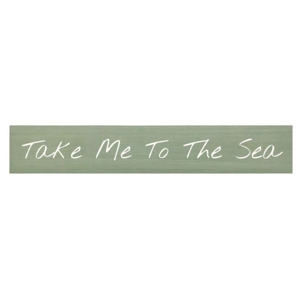 Take Me to the Sea” NEW! Coastal Nautical Canvas NWT Ty Pennington Coll…